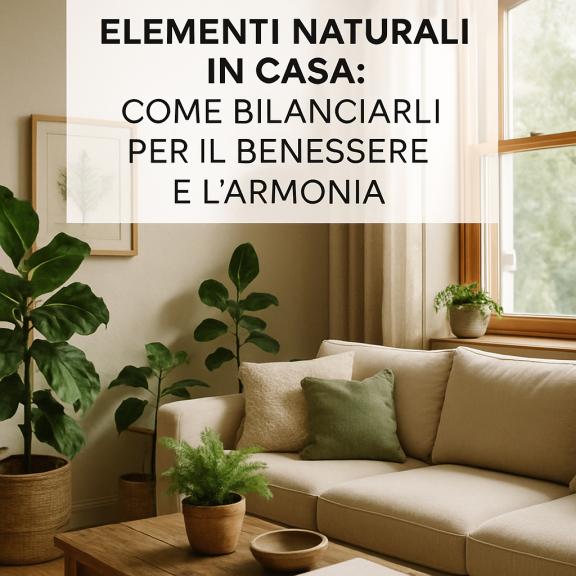 Éléments Naturels à la Maison : Comment les Équilibrer pour le Bien-Être et l'Harmonie