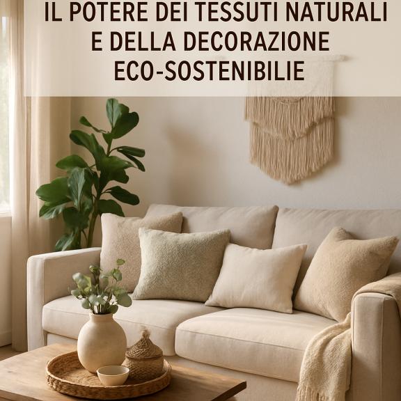 Créer de l'Harmonie à la Maison : Le Pouvoir des Textiles Naturels et de la Décoration Écologique