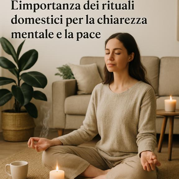 Améliorez votre bien-être : L'importance des rituels domestiques pour la clarté mentale et la paix