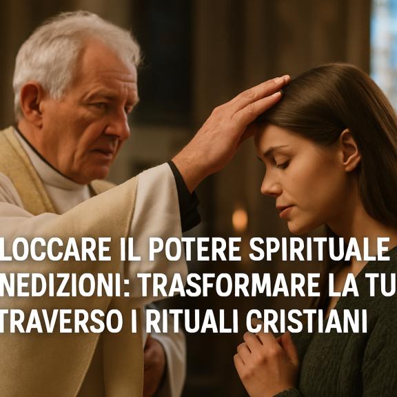 Débloquer le Pouvoir Spirituel des Bénédictions : Transformer Votre Vie à Travers des Rituels Chrétiens
