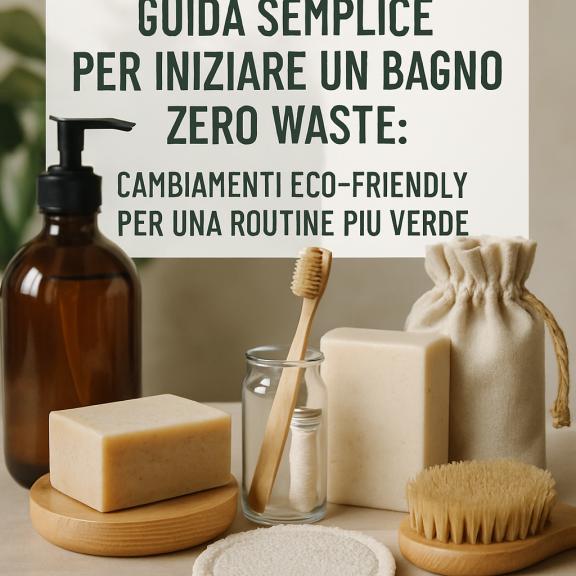 Guía Simple para Comenzar un Baño Zero Waste: Cambios Eco-Amigables para una Rutina Más Verde