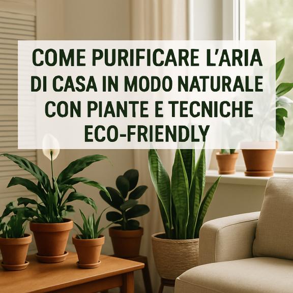 Comment purifier naturellement l'air de votre maison avec des plantes et des techniques écologiques