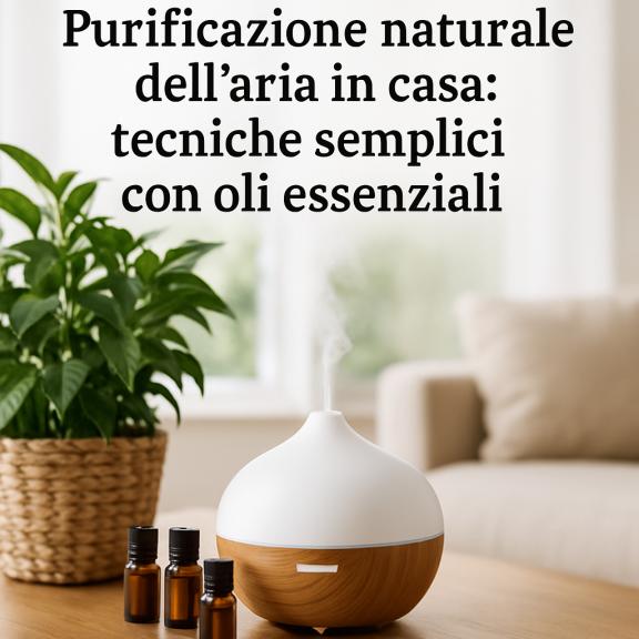 Purificación natural del aire en tu hogar: técnicas sencillas con aceites esenciales