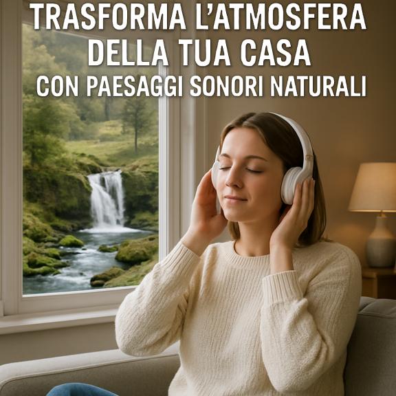 Transformez l'Atmosphère de Votre Maison avec des Paysages Sonores Naturels