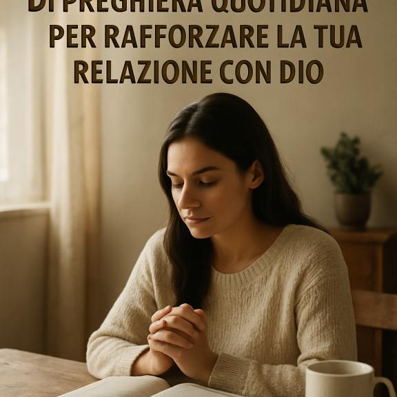 Crea una Rutina de Oración Diaria para Fortalecer tu Relación con Dios