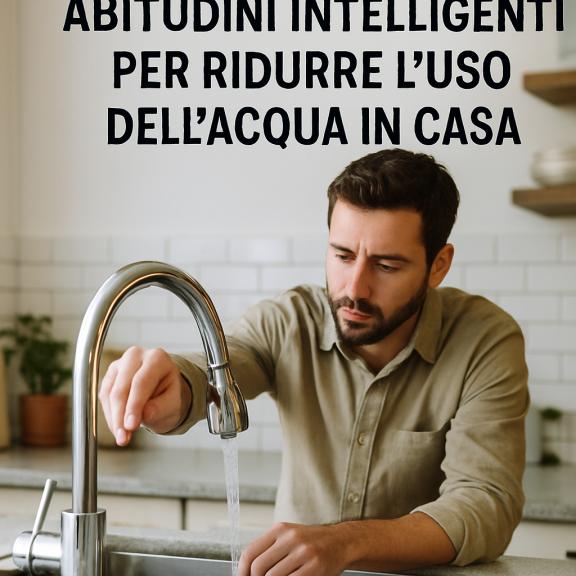 Hábitos inteligentes para minimizar el uso de agua en casa