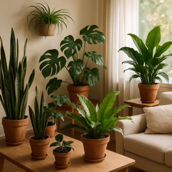Transformez l'air de votre maison avec des plantes d'intérieur : astuces de purification naturelle
