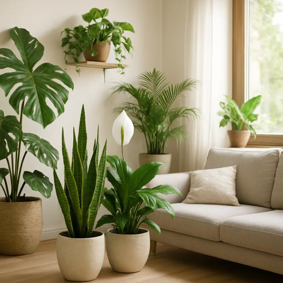 Comment Améliorer Naturellement la Qualité de l'Air Intérieur avec des Plantes Purifiantes
