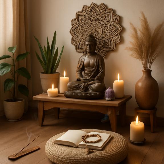 Transforma tu Hogar en un Santuario Espiritual: Maneras Sencillas de Crear un Espacio Sagrado