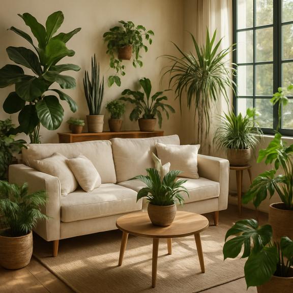 Comment les Plantes Naturelles Peuvent Transformer votre Maison en une Oasis de Bien-être