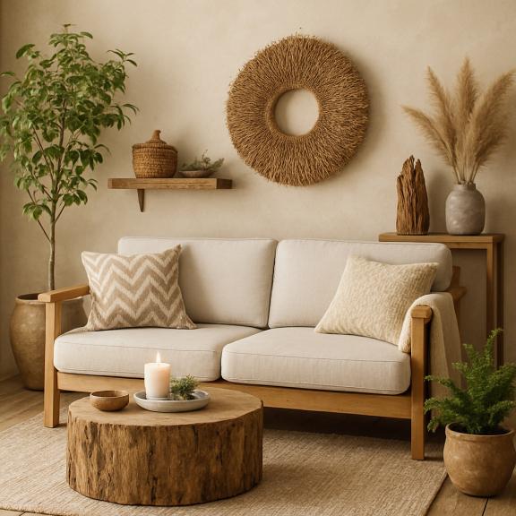 Maneras Creativas de Incorporar Elementos Naturales en la Decoración de tu Hogar
