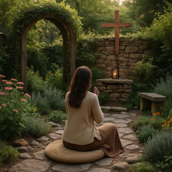 Approfondissez votre foi : Créez un jardin spirituel ou un espace de prière en plein air