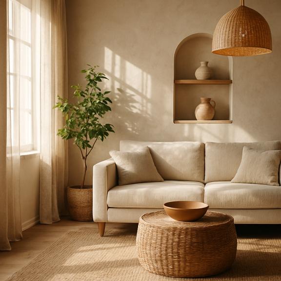 Transformez votre environnement domestique avec des textures et de la lumière naturelles : conseils simples pour une relaxation ultime