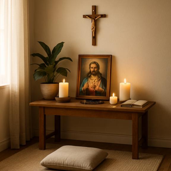 Cómo Crear Espacios Sagrados en Casa para Profundizar Tu Conexión con Dios