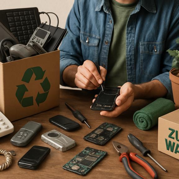 Comment Réduire les Déchets Électroniques à la Maison : Guide Pratique pour une Durabilité Quotidienne