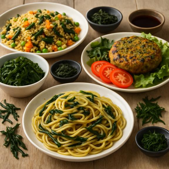 image Les Algues en Cuisine : Le Secret pour des Plats Végétariens Pleins de Minéraux et de Saveur