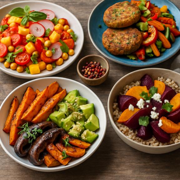 image Recettes végétariennes innovantes : sublimez votre cuisine avec des combinaisons d'ingrédients uniques