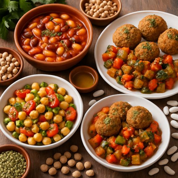 image Recetas mediterráneas con legumbres: saludables, sabrosas y sorprendentes