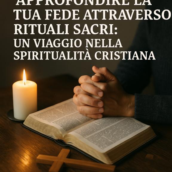 Approfondir Votre Foi à Travers des Rituels Sacrés : Un Voyage dans la Spiritualité Chrétienne