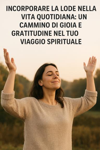Intégrer la Louange dans la Vie Quotidienne : Un Chemin de Joie et de Gratitude dans Votre Voyage Spirituel