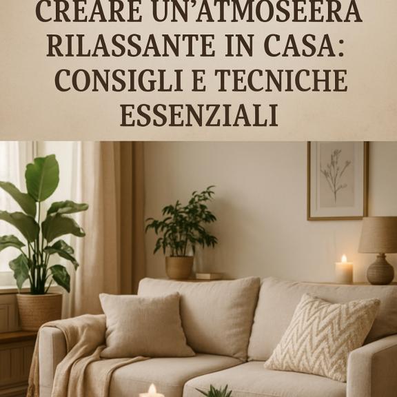 Creando una atmósfera relajante en casa: consejos y técnicas esenciales